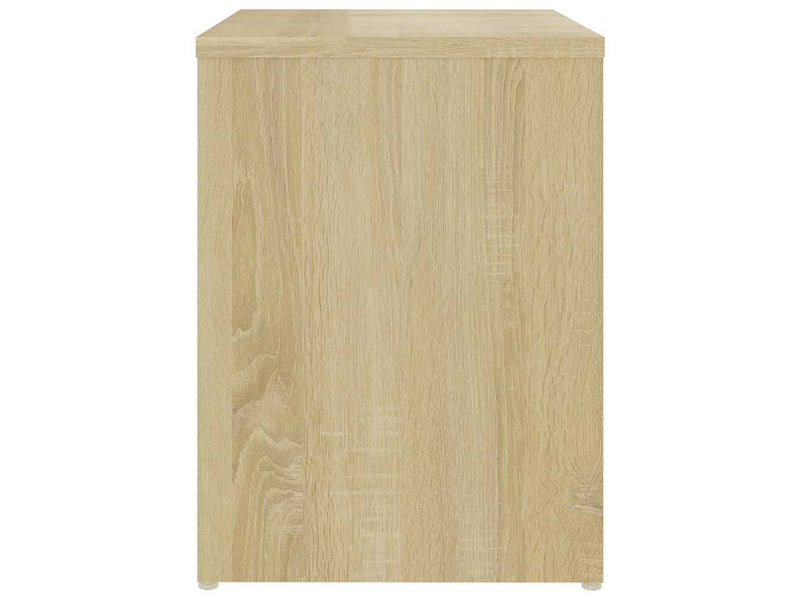 Table de chevet - cabinet de chevet - table de nuit chêne sonoma 40x30x40 cm bois d'ingénierie - Conforama C