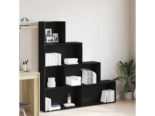 Bibliotheque coloris  noir  <strong></strong> <strong></strong> - 157 cm x 160 cm