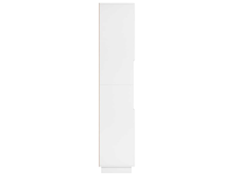 Meuble de rangement salle de bain blanc 36.5x38x180 cm - Conforama E