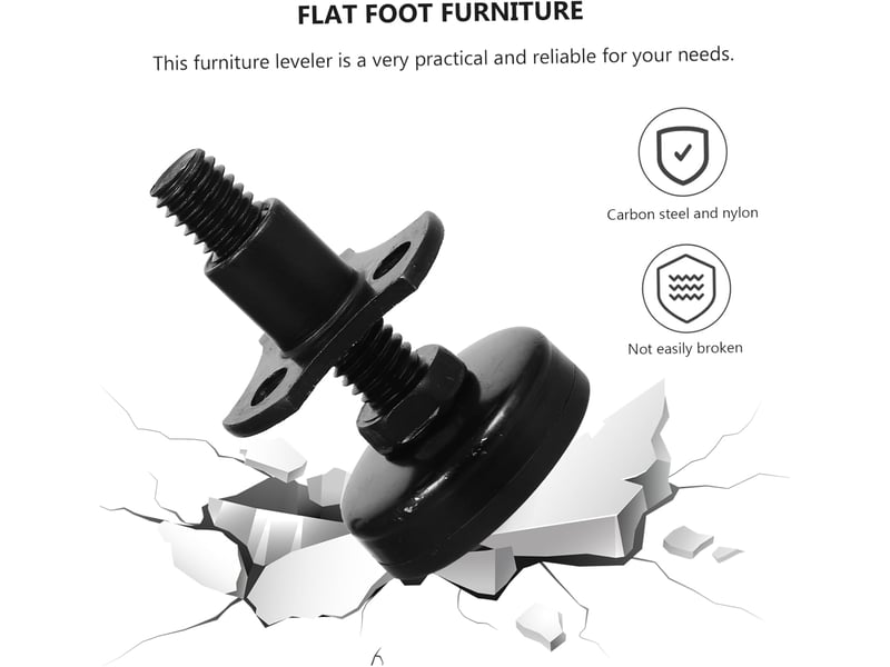  Nivellement réglables pour meubles tables et chaises à visser et pratiques faciles à installer et utiliser  - Conforama B
