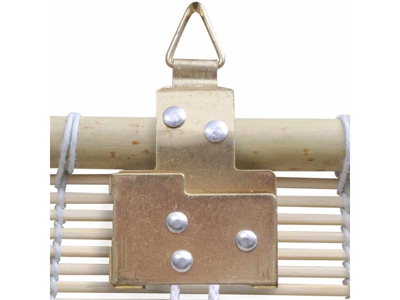 Lot de 2 stores enrouleur, stores à rouleau bambou naturel 120x160 cm cf48953 - Conforama E
