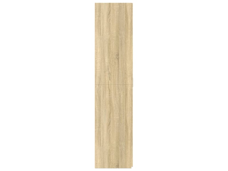  Buffet haut - bahut - meuble de rangement chêne sonoma 80x42,5x185 cm bois d'ingénierie  - Conforama E