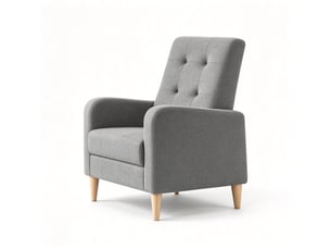 Fauteuil fixe DUBOISDESIGN Tissu gris
