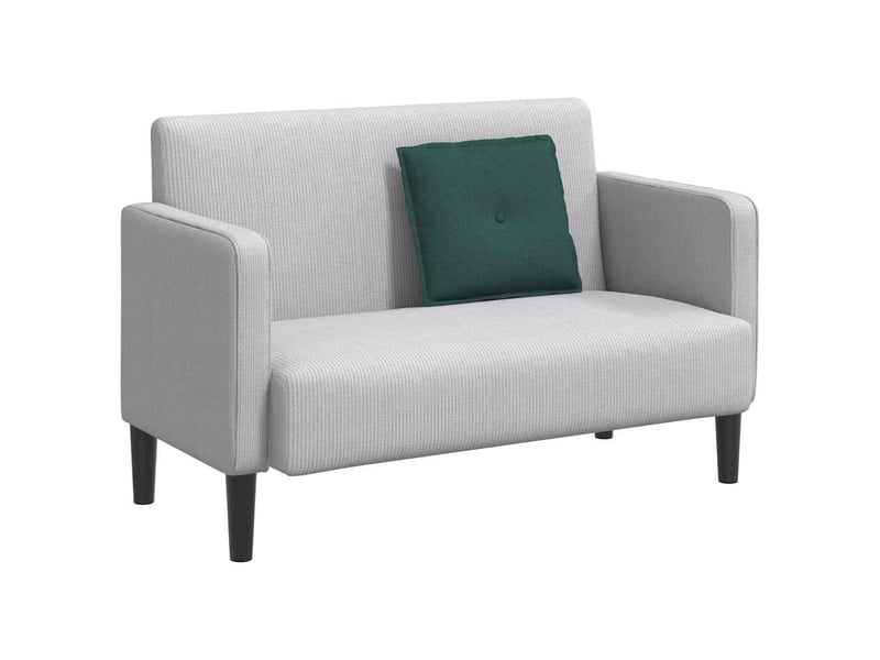  Coussin de dos, coussin de dossier vert foncé 50 x 19 x 45 cm tissu cf55091  - Conforama C