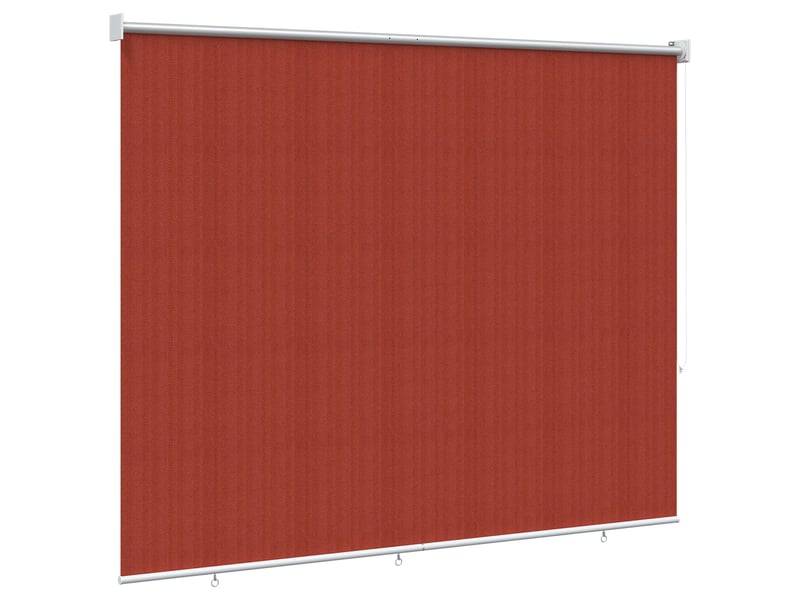  Store enrouleur extérieur, store à rouleau à 90% de blocage uv terracota hdpe cf45227  - Conforama D