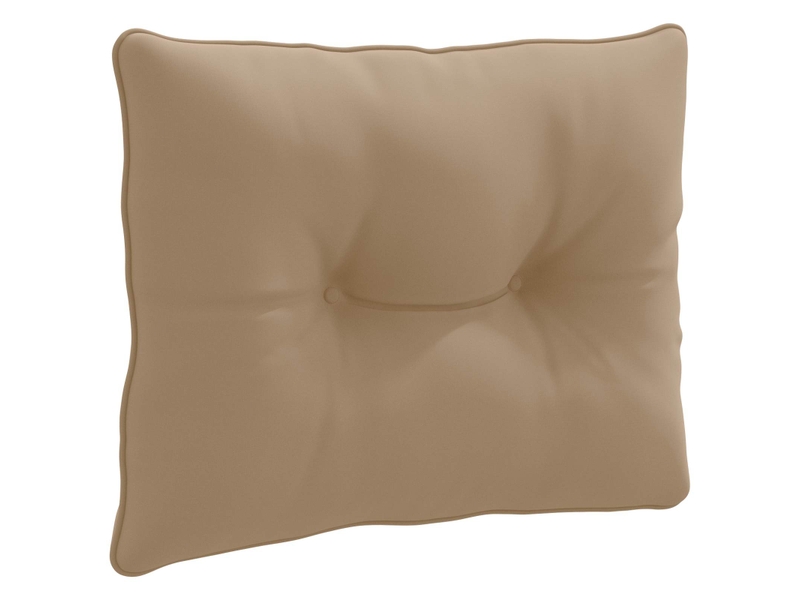  Coussin de dos, coussin de dossier putten 100 % polyester taupe 50 x 40 x 10 cm cf54937  - Conforama A