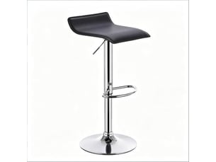 tabouret de bar assise réglable en hauteur  ATELIER CONFORTIEL  - noir