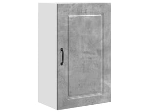 Meuble mural de cuisine | armoire de cuisine gris béton 50x31x80cm