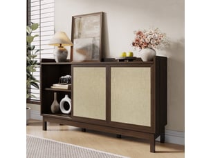 Buffet 2 tiroir(s) - 150 cm coloris naturel