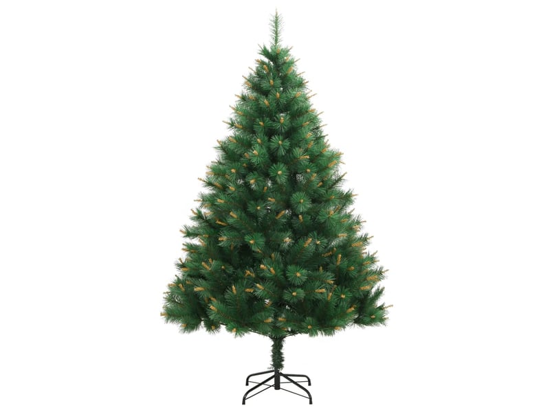  Sapin de noël - arbre de noël artificiel à charnières avec support 150 cm  - Conforama A