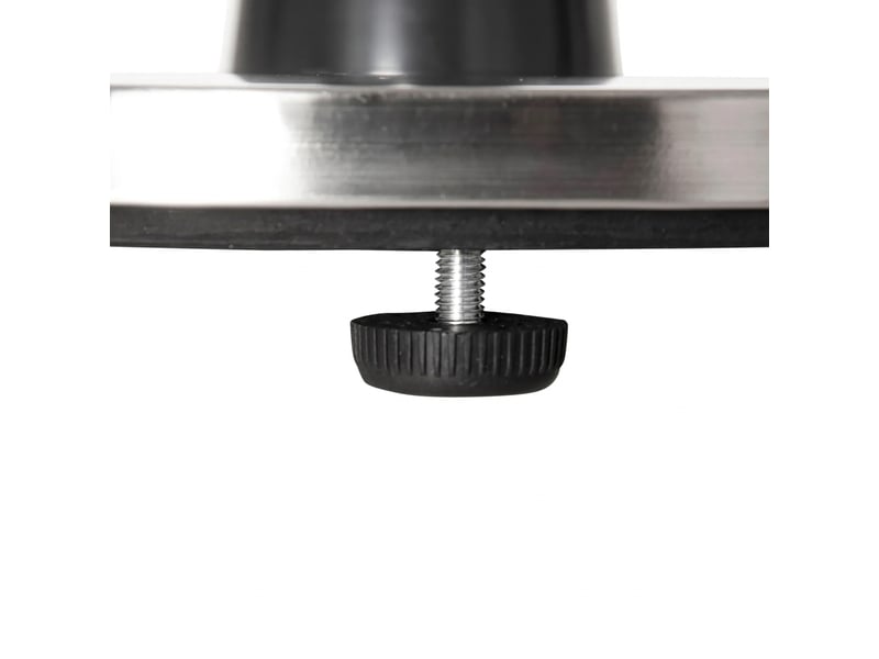  Parasol chauffant électrique 3000w chauffage infrarouge sur pied réglable 160-200cm acier inoxydable argent  - Conforama W