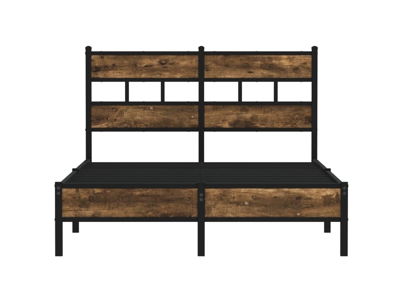  Lit double- lit adulte -  cadre de lit sans matelas avec tête de lit 120x190 cm  - Conforama C