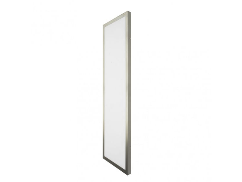  Plafonnier led abrila plano 72 w 6120 lm 4000 k argenté 3,5 x 30 x 120 cm 150691203 - Conforama C