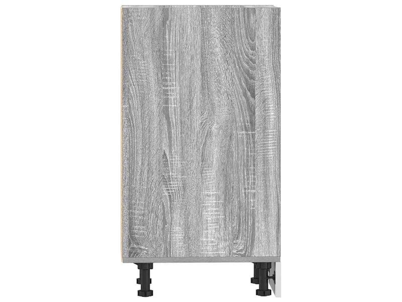  Meuble de rangement, meuble bas de cuisine gris sonoma 30x44,5x81,5 cm bois d'ingénierie  - Conforama E