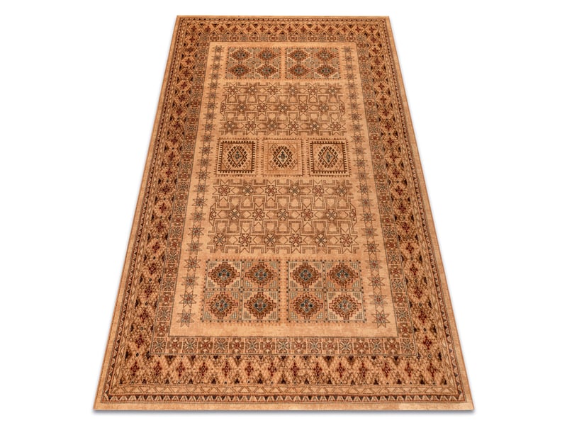  Tapis en laine kashqai 4307 100 oriental, ornement, couleur saumon   bordeaux 160x240 cm  - Conforama A