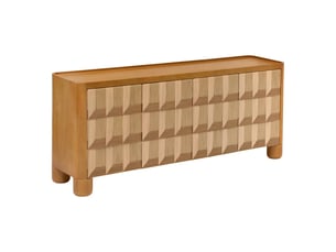 Buffet 4 porte(s)  0 tiroir(s) <strong>ATMOSPHERA CRÉATEUR D'INTÉRIEUR</strong> <strong>NETSI</strong> - 45 cm coloris beige 