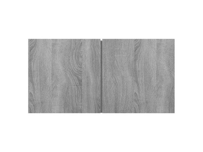  Meuble tv - banc tv - meuble de rangement suspendue sonoma gris 60x30x30 cm bois d'ingénierie  - Conforama D