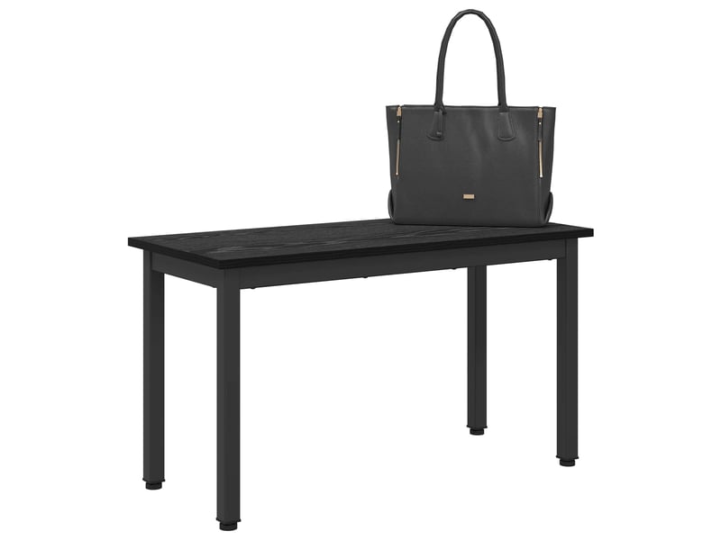  Banc d'entrée, banc d'intérieur chêne noir 80x35x45 cm bois d'ingénierie  - Conforama C