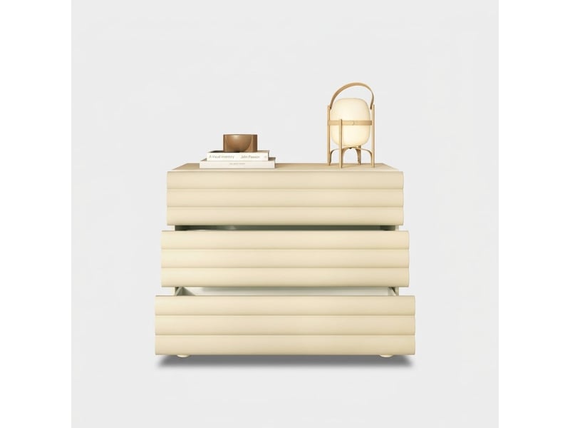  Commode design 3 tiroirs pour chambre à coucher adria  - Conforama C