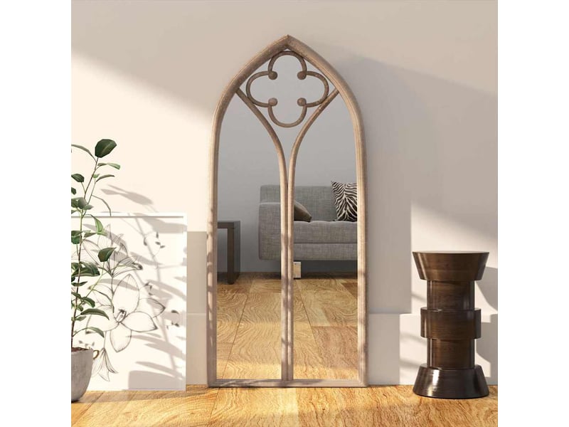  Miroir, miroir décoratif sable 100x45 cm fer pour utilisation à l'intérieur cf62906  - Conforama B