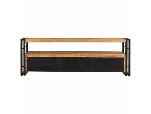 Meuble tv coloris marron 120 cm <strong></strong>  <strong></strong>