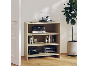 Buffet cuisine, meuble de rangement, commode chêne sonoma 70x40,5x75 cm bois d'ingénierie