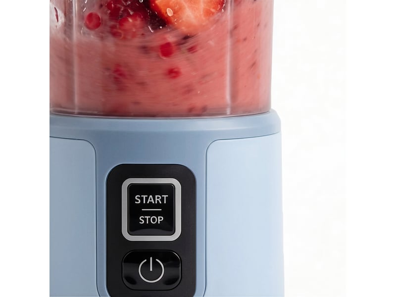  H.koenig mooth16 - mini blender portable sur batterie bleu pastel  - Conforama D