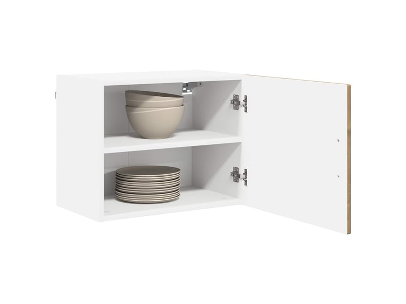  Armoire de cuisine 2 pcs chêne artisanal bois d'ingénierie shl6218  - Conforama C