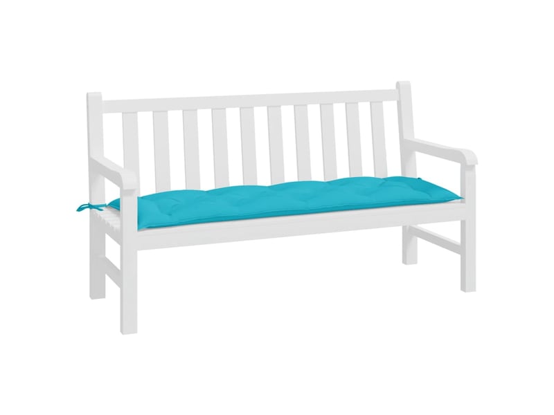  Coussin de banc de jardin, coussin d'assise turquoise 150x50x7 cm tissu oxford cf52844  - Conforama C