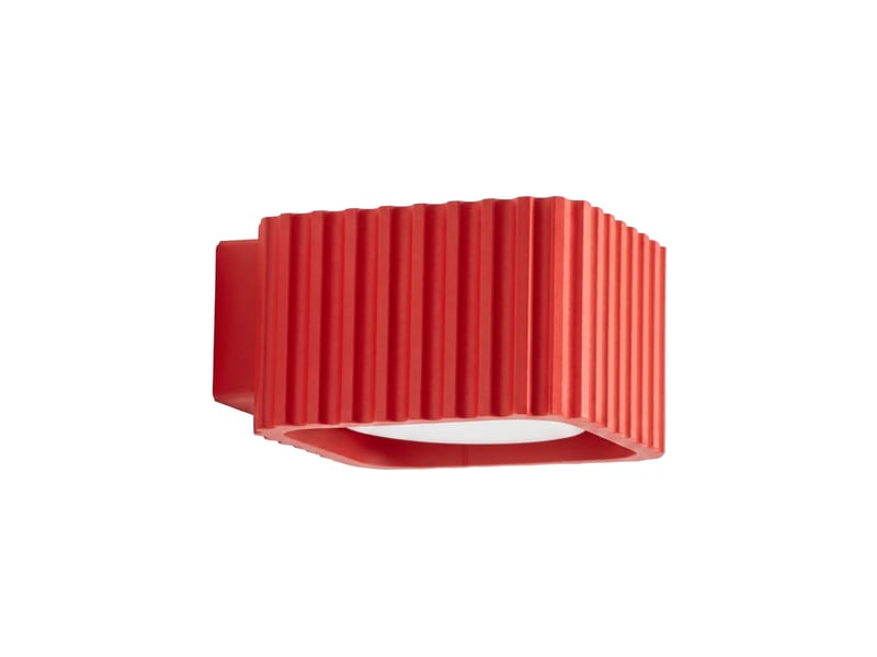 Applique riff rouge gx53 aluminium moderne 6x10x12cm SL.3087 - Conforama A