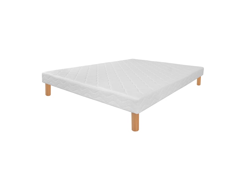  Sommier tapissier à ressorts 160x200 cm  - Conforama B