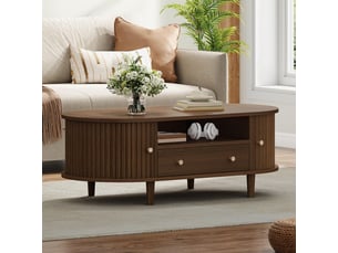 Table basse  coloris marron BLACKCOLORS 