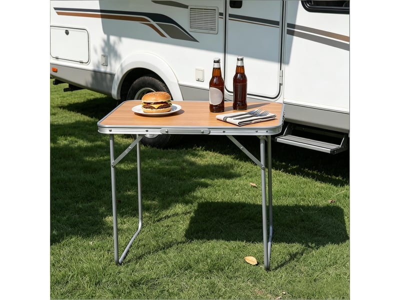  Table portable pliante ultra-légère, table multifonctionnelle camping, pêche, extérieur  - Conforama D