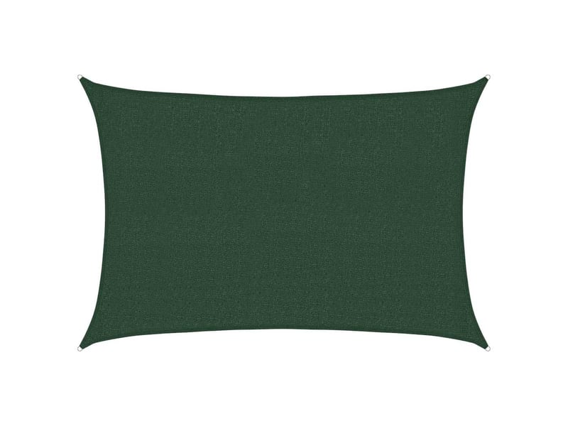  Voile d'ombrage - voile d'ombre - voile parasol 160 gm² vert foncé 2,5x3,5 m pehd  - Conforama A