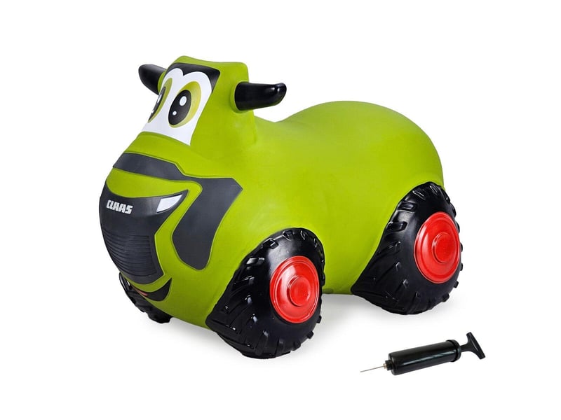 Claas tracteur rebondissante hoppydoo avec pompe 466010 - Conforama E