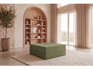 Pouf / repose pied <strong>CASANOVA</strong> <strong></strong> vert