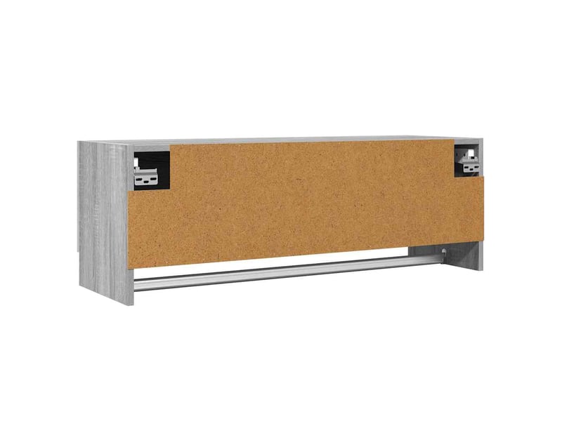  Garde-robe, armoire de rangement sonoma gris 100x32,5x35 cm bois d'ingénierie  - Conforama C