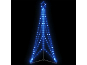 Sapin de noël - arbre de noël à led 363 led bleu 182 cm