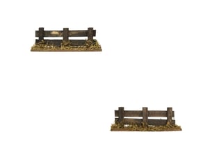 Lot de 2 barrières de crèche de noël