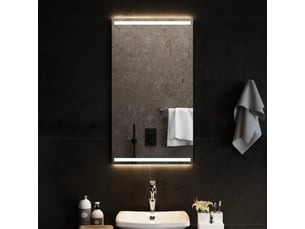 Miroir de salle de bain, miroir de toilette à led 50x90 cm cf62502