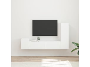 Meuble tv coloris blanc 30 cm <strong></strong>  <strong></strong>