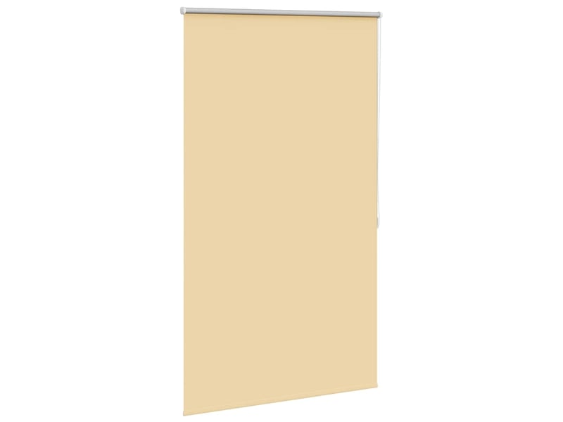 Store enrouleur occultant, store à rouleau 124,4 x 175 cm, largeur du tissu 120 cm, beige cf45411 - Conforama C