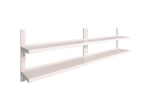 Etagère 300 cm coloris gris  