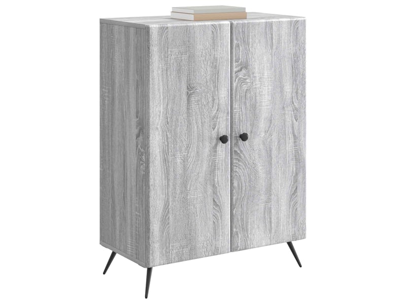  Buffet - bahut - meuble de rangement sonoma gris 66 x 34,5 x 90 cm bois d'ingénierie  - Conforama C