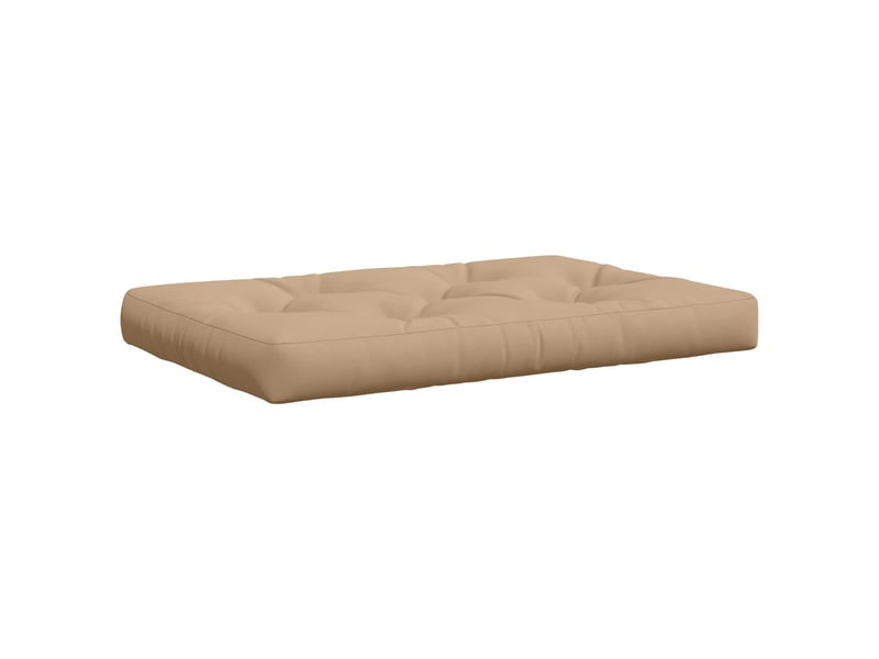  Coussin de siège en palette, coussin d'assise vianen 100 % polyester sable cf55898  - Conforama D