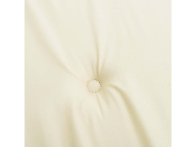  Coussin de banc de jardin, coussin d'assise crème 100x50x3 cm tissu oxford cf52710  - Conforama E