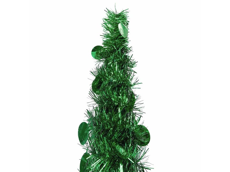  Sapin de noël - arbre de noël artificiel escamotable vert 150 cm pet  - Conforama A