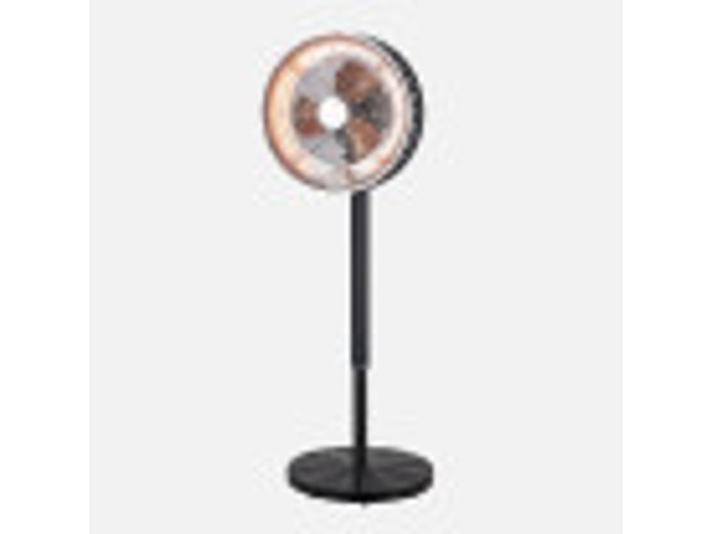 Ventilateur sur pied fabrilamp practico 55 w 3 vitesses noir 259242009 - Conforama B
