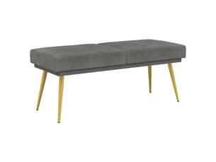 Banc  coloris gris <strong></strong> <strong></strong>