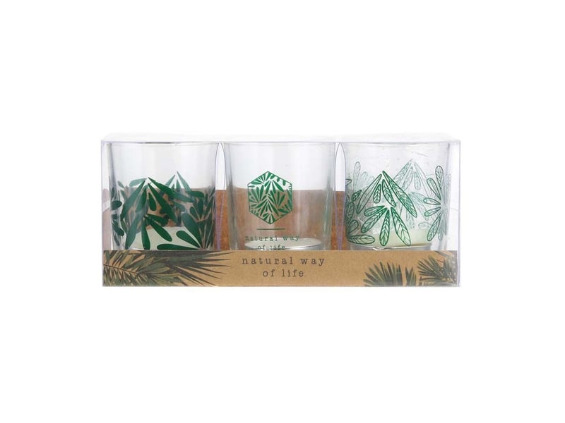  Photophores jungle avec bougies chauffe-plat  - Conforama B